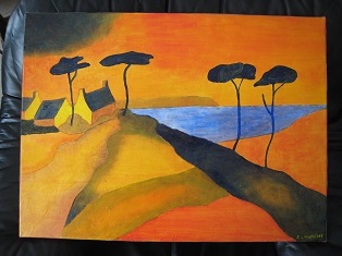 peinture de Josette Bude Laurent